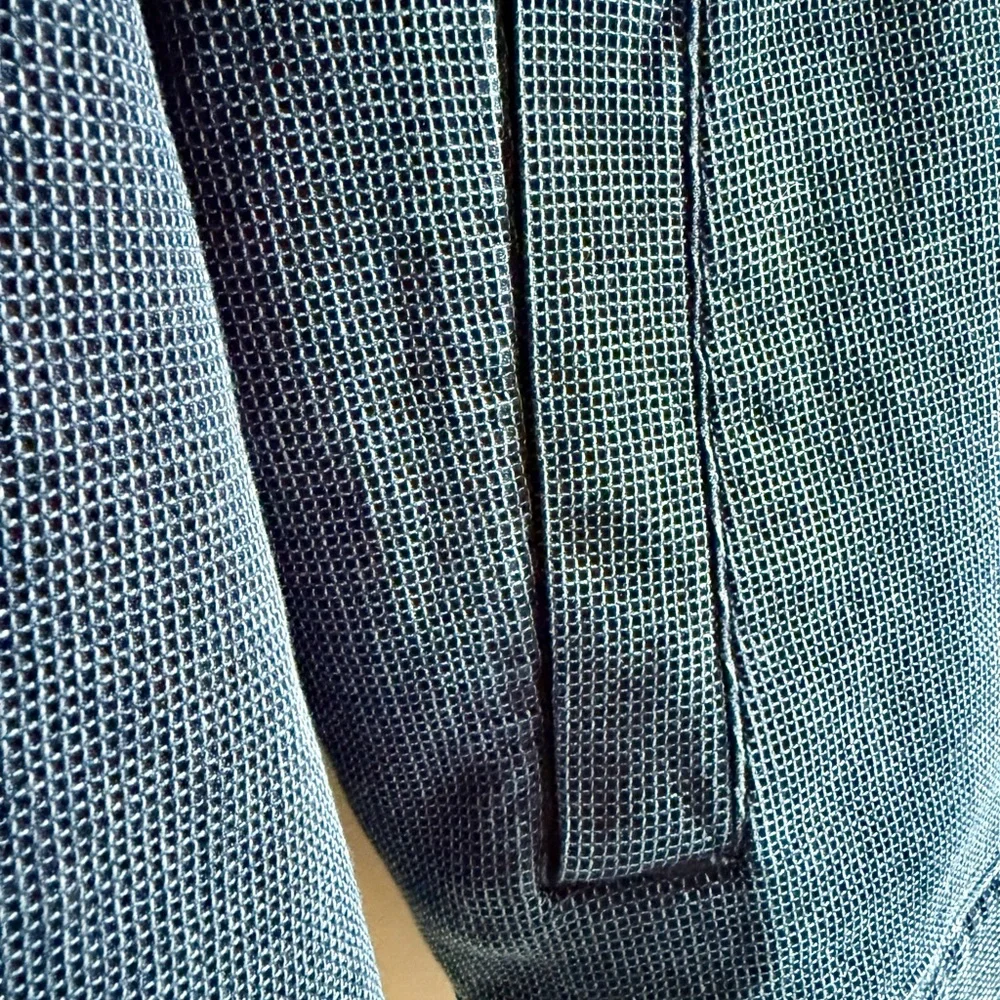 ROWM Shacket/Jacket Waffle Texture Indigo Dyed for Men Casual Chore Barn